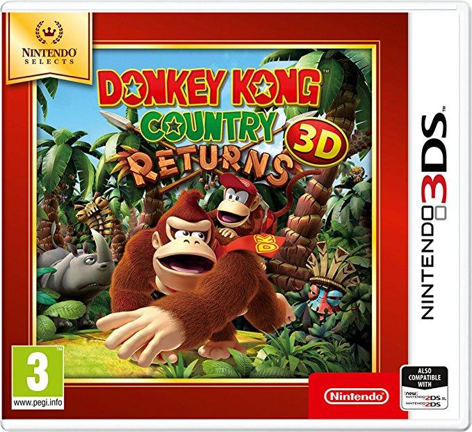 Donkey Kong Country Returns 3D Nintendo Selects Nintendo 3DS doboz