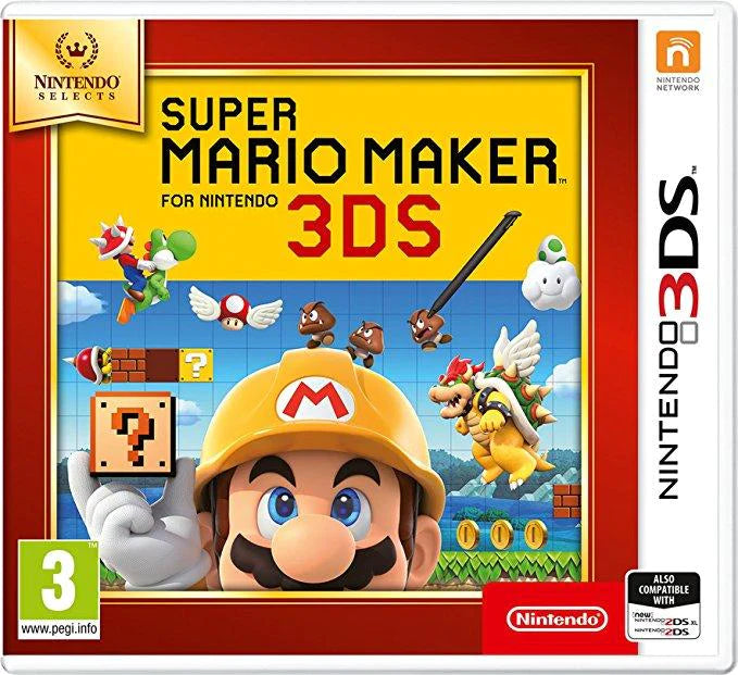 Super Mario Maker Nintendo Selects Nintendo 3DS játék doboza