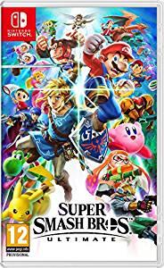 Super Smash Bros. Ultimate Nintendo Switch játék doboza