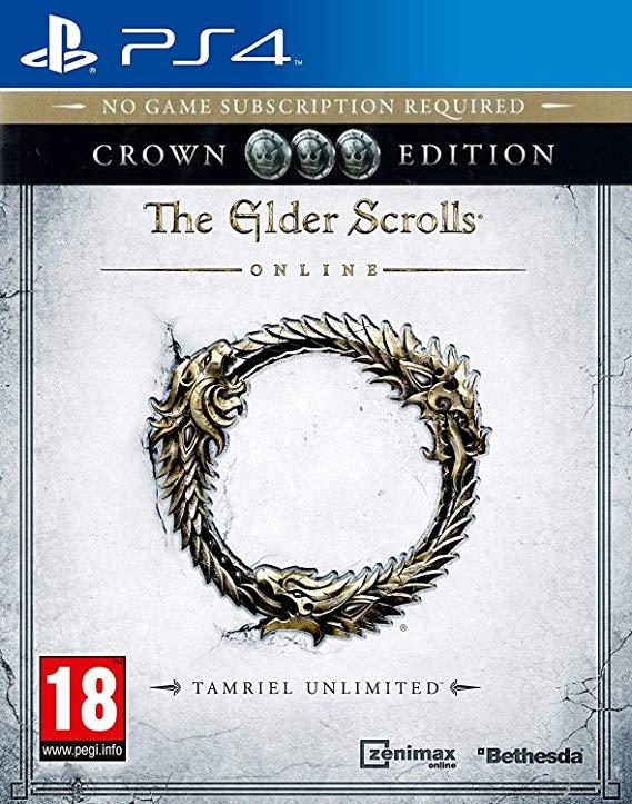 The Elder Scrolls Online Tamriel Unlimited Crown Edition PlayStation 4 borító