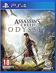 Assassin's Creed Odyssey PlayStation 4 játék dobozborító