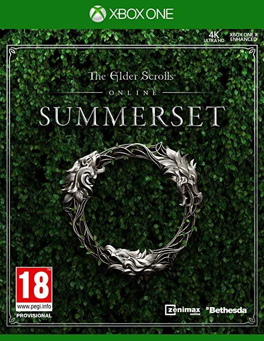 The Elder Scrolls Online: Summerset Xbox One doboz – angol/lengyel borítós kiadás