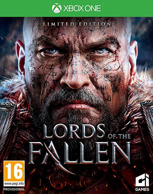 Lords of the Fallen Limited Edition Xbox One játék doboza, francia borító