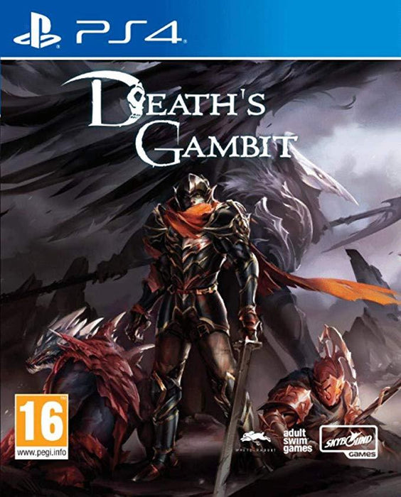 Death's Gambit PlayStation 4 játék dobozborítója