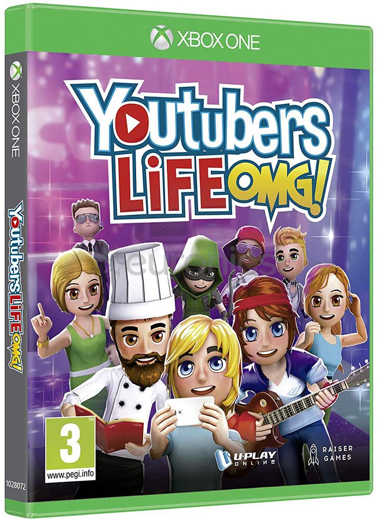Youtubers Life OMG Edition Xbox One játék doboza