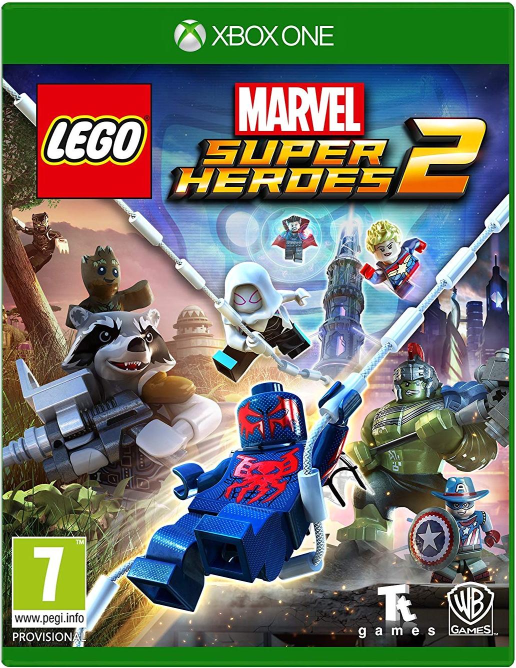 LEGO Marvel Super Heroes 2 Xbox One játék borítója