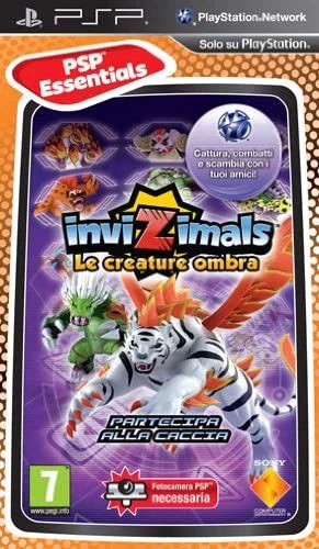 Invizimals: The Shadow Creatures Essentials PSP játék – olasz borító