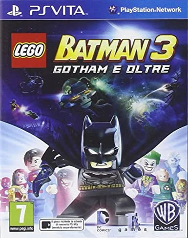 LEGO Batman 3: Beyond Gotham PS Vita olasz borítós doboz eleje