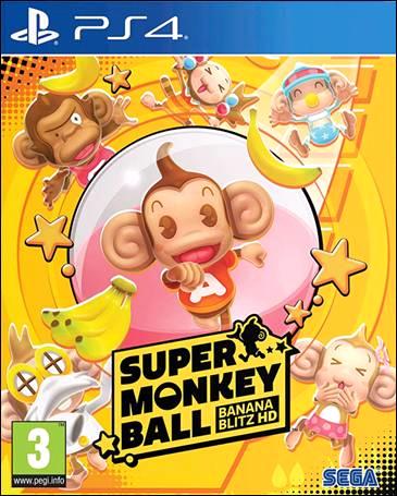 Super Monkey Ball: Banana Blitz HD PlayStation 4 játék doboza
