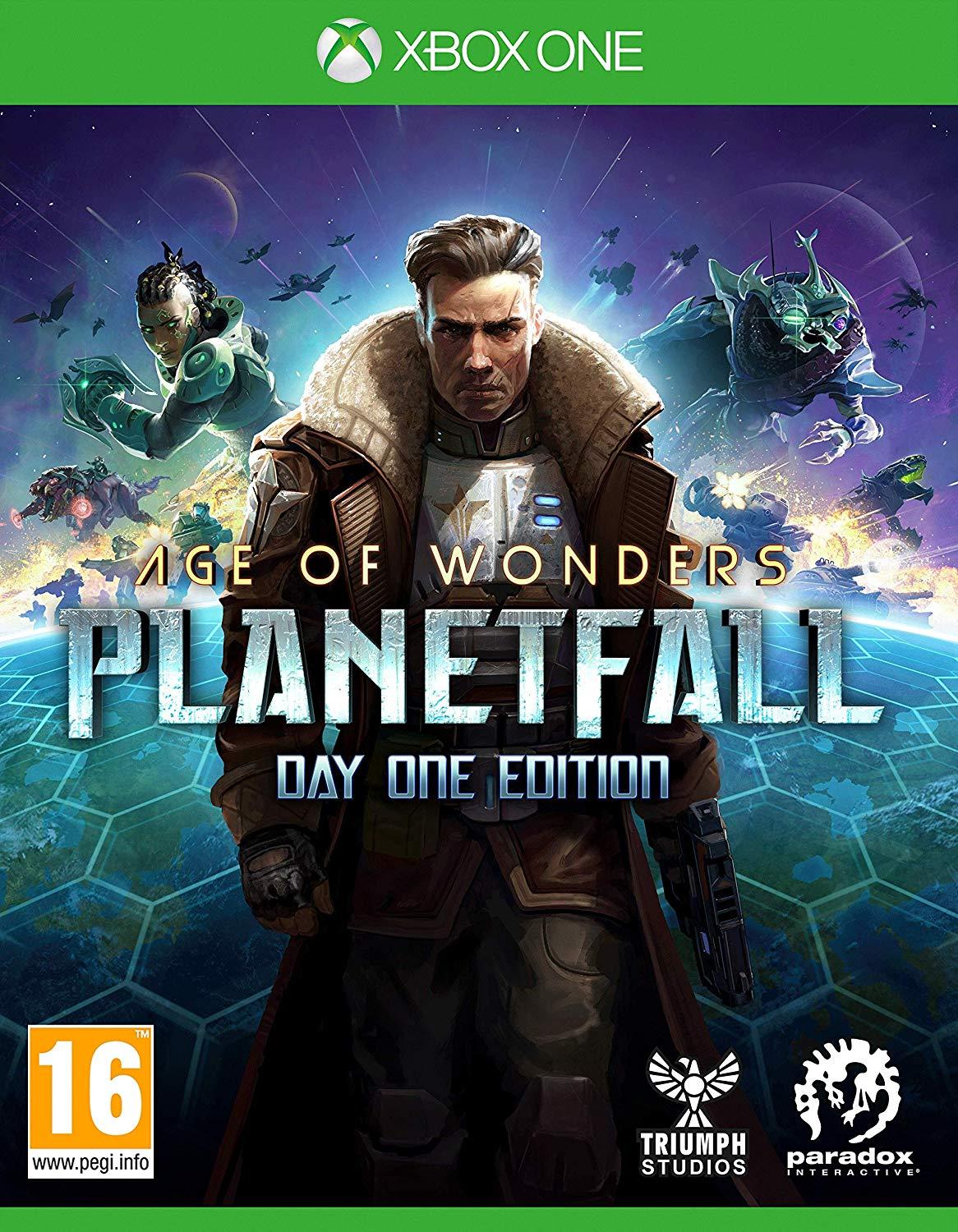 Age of Wonders: Planetfall Day One Edition Xbox One doboz