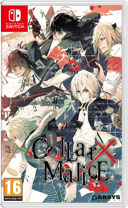 Collar X Malice Nintendo Switch játék dobozborítója