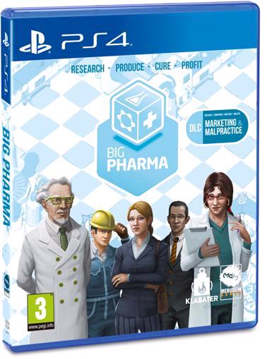 Big Pharma Manager Edition PlayStation 4 játék doboza