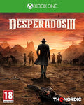 Desperados III Xbox One játék dobozborítója