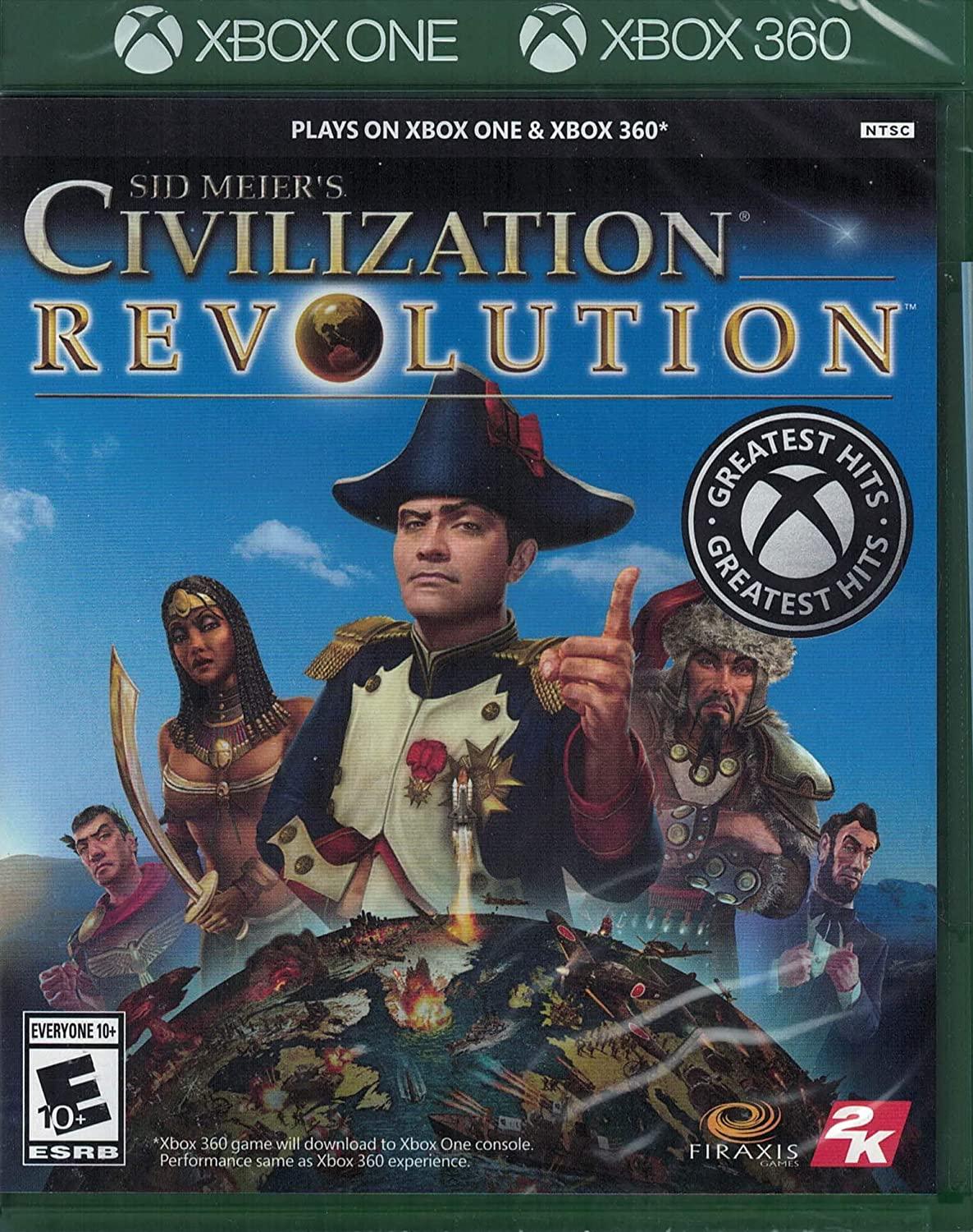 Sid Meier's Civilization Revolution Greatest Hits Xbox 360/Xbox One játék doboza