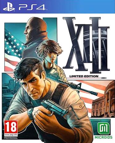 XIII Limited Edition PlayStation 4 doboz – gyűjtői fémdobozos kiadás