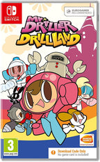 Mr. DRILLER DrillLand Nintendo Switch kódos doboz borítója
