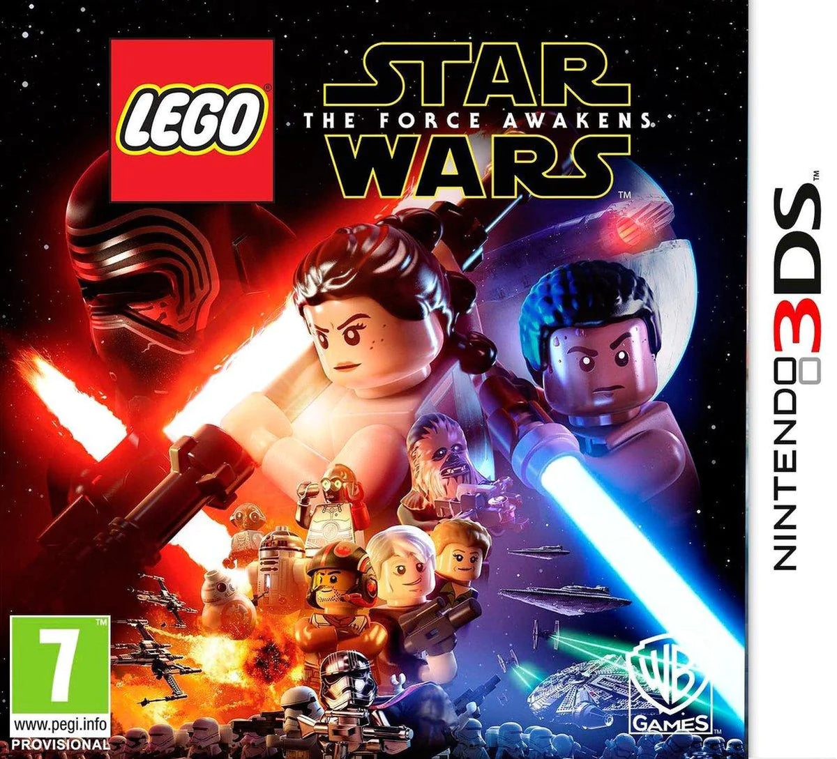 LEGO Star Wars: The Force Awakens Nintendo 3DS játék doboza – francia kiadás