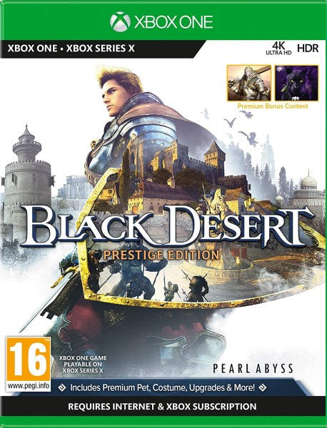 Black Desert Prestige Edition Xbox Series X dobozborító