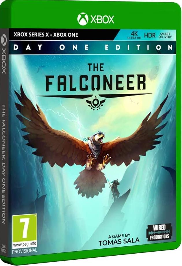 The Falconeer Day One Edition Xbox Series X játék doboza