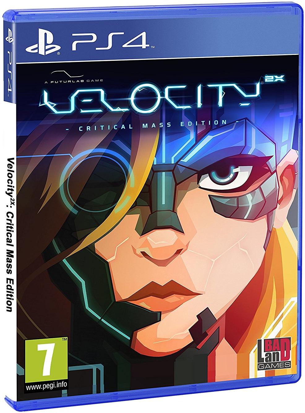 Velocity 2X: Critical Mass Edition PlayStation 4 dobozborító