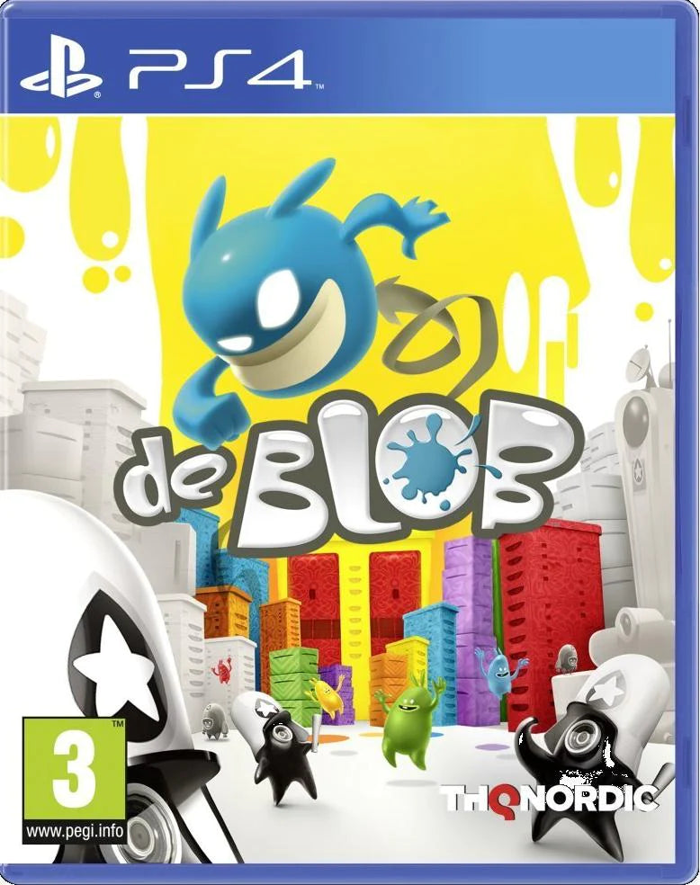 de Blob PlayStation 4 játék borítója