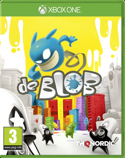 de Blob Xbox One játék doboza
