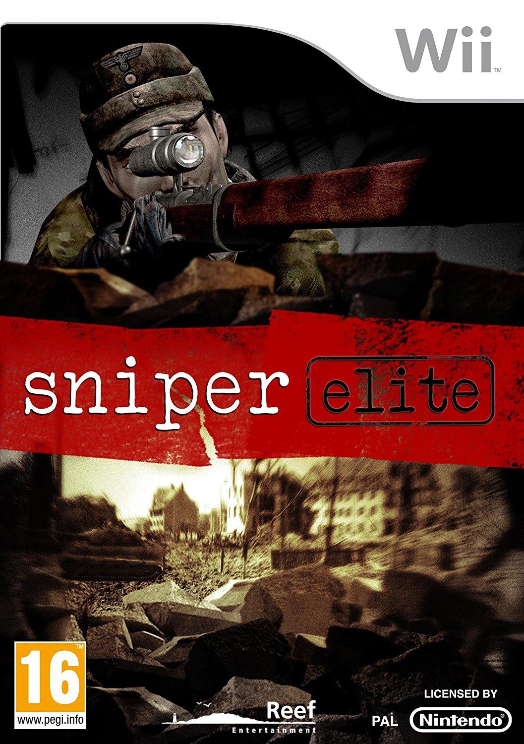 Sniper Elite Nintendo Wii játék doboza