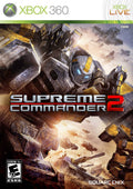 Supreme Commander 2 Xbox 360 játék doboza – olasz kiadás