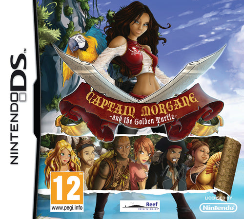 Captain Morgane and the Golden Turtle Nintendo DS játék borítója