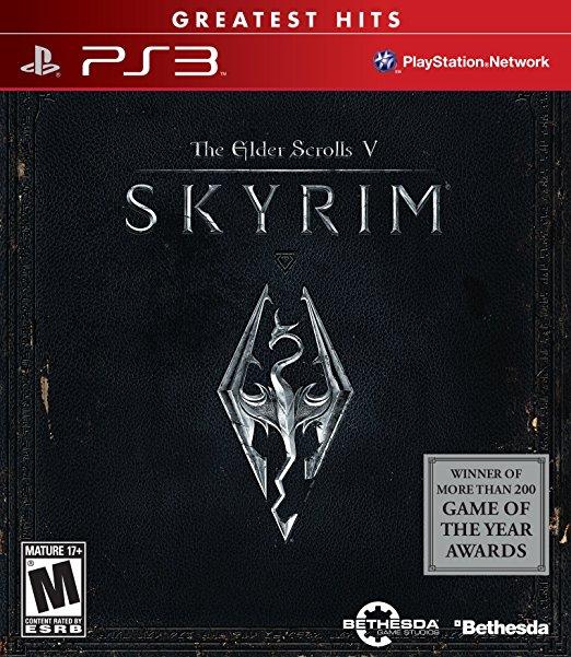 The Elder Scrolls V: Skyrim Greatest Hits PlayStation 3 játék borítója
