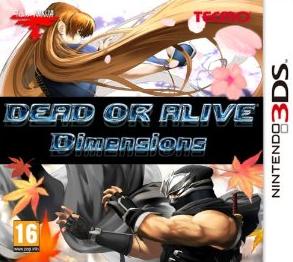 Dead or Alive Dimensions Nintendo 3DS játék doboza