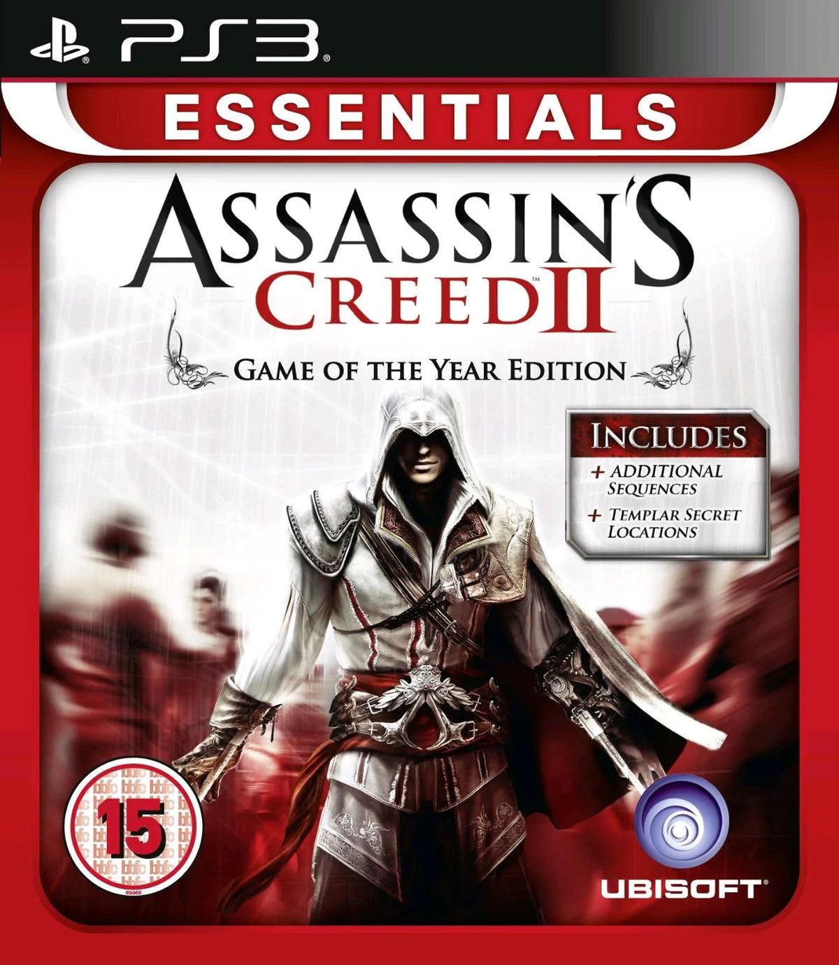 Assassin's Creed 2 Game of the Year Edition Essentials PlayStation 3 borító