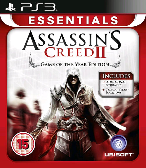 Assassin's Creed 2 Game of the Year Edition Essentials PlayStation 3 borító