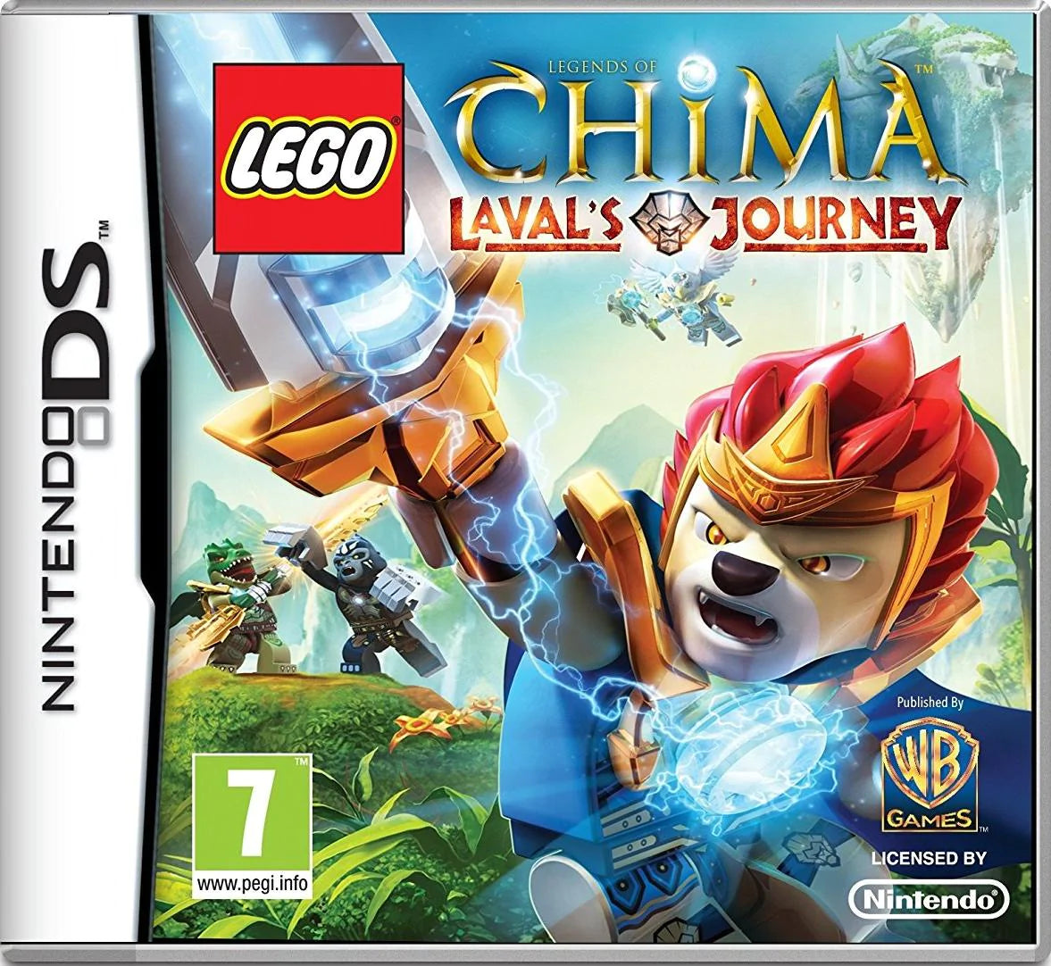 LEGO Legends of Chima: Laval's Journey Nintendo DS doboz – angol/északi kiadás