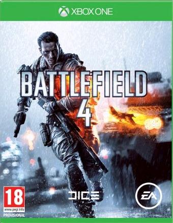 Battlefield 4 Xbox One játék doboza