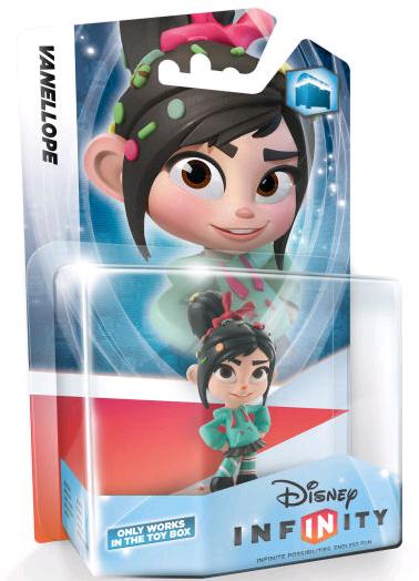 Disney Infinity Vanellope Von Schweetz karakterfigura doboza
