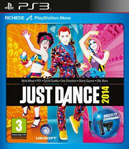 Just Dance 2014 PlayStation 3 olasz borítós doboz elölnézet