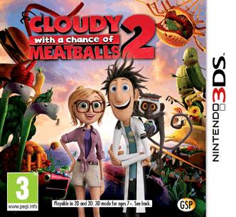 Cloudy with a Chance of Meatballs 2 Nintendo 3DS játék doboza