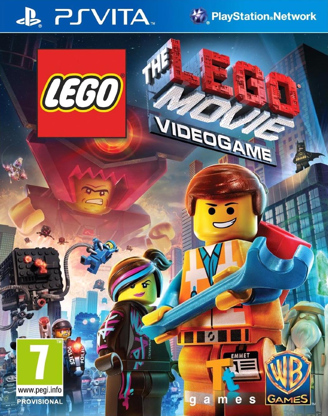The LEGO Movie: The Videogame PlayStation Vita játék doboza