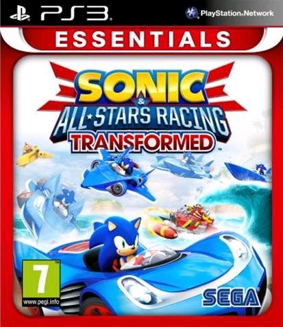 Sonic & All-Stars Racing Transformed Essentials PS3 játék doboza