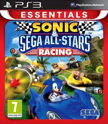 Sonic & SEGA All-Stars Racing Essentials PlayStation 3 játék borítója
