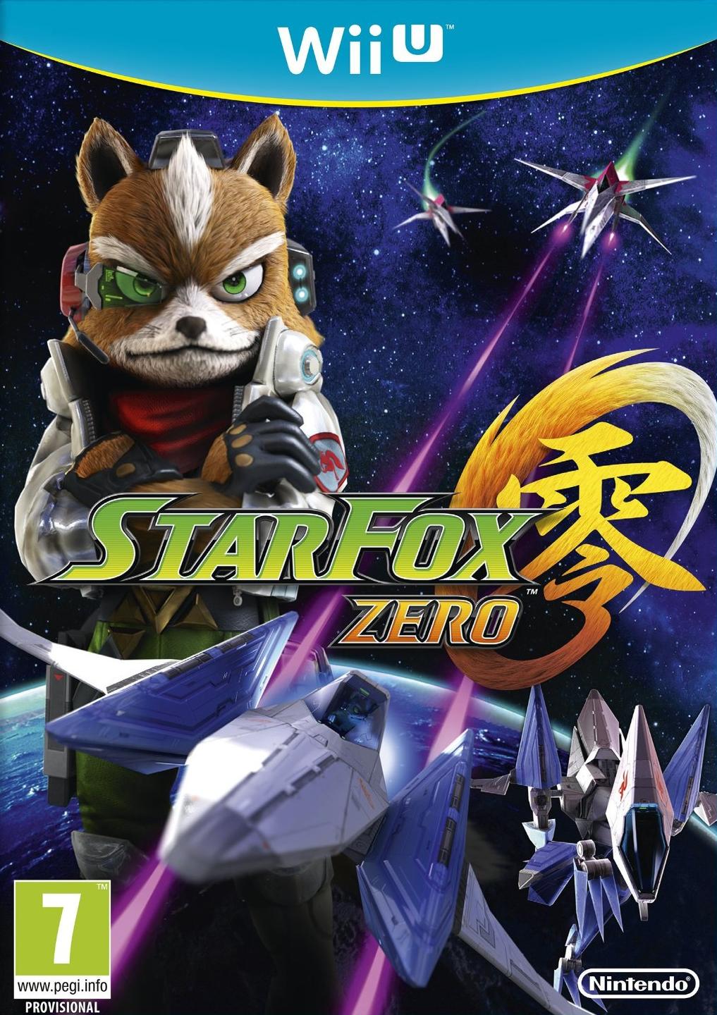 Star Fox Zero Wii U játék doboza