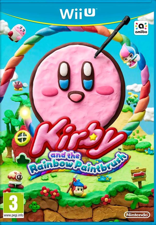 Kirby and the Rainbow Paintbrush Wii U játék doboza
